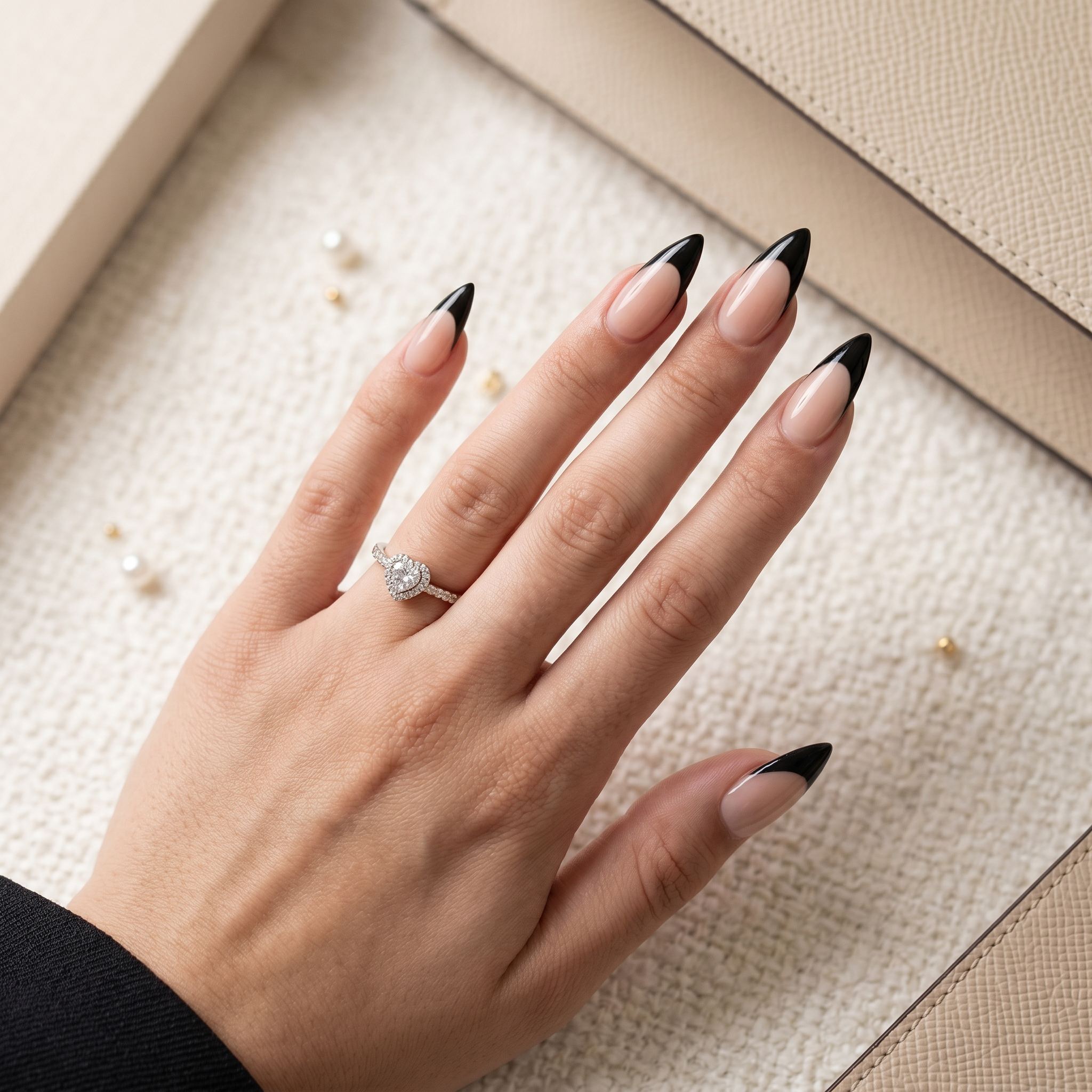 Before and after: from chipped to polished.